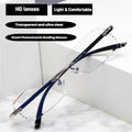 Stylish Anti-Blue Light Presbyopia Glasses for Comfortable Reading and Screen Use - Unisex, Lightweight, with Auto Zoom Feature